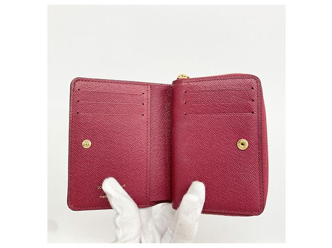 Louis Vuitton Monogram Portefeuille Lou Wallet Fuschia - vista 3