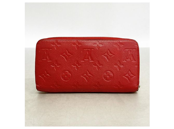 Cartera Zippy Louis Vuitton Monogram Empreinte en Cerise Fucsia - vista 10