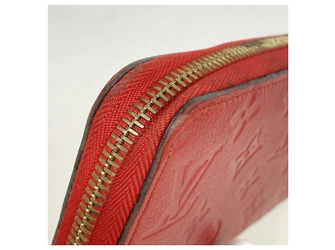 Cartera Zippy Louis Vuitton Monogram Empreinte en Cerise Fucsia - vista 6