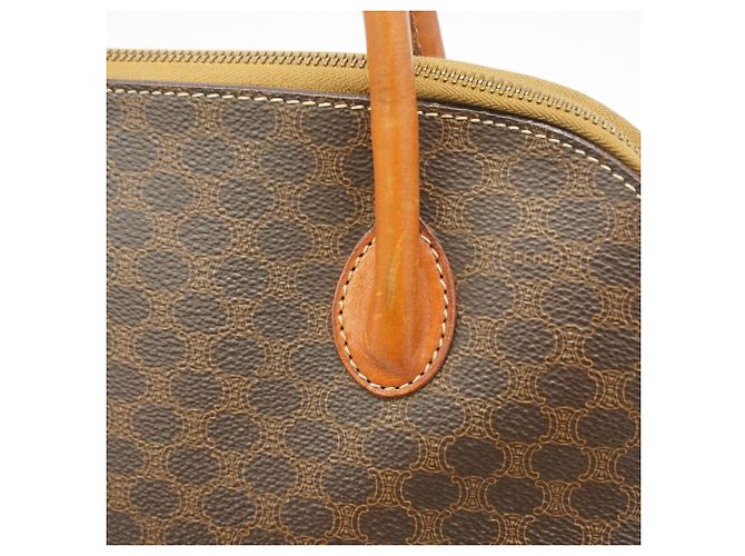 Céline Celine Macadam Brown 2-Way Handtasche Braun - Ansicht 10