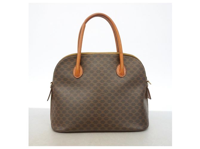 Céline Celine Macadam Brown 2-Way Handtasche Braun - Ansicht 13