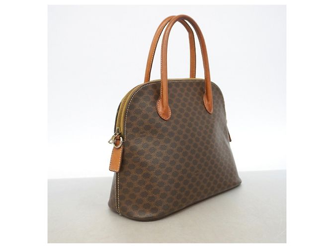 Céline Celine Macadam Brown 2-Way Handtasche Braun - Ansicht 2