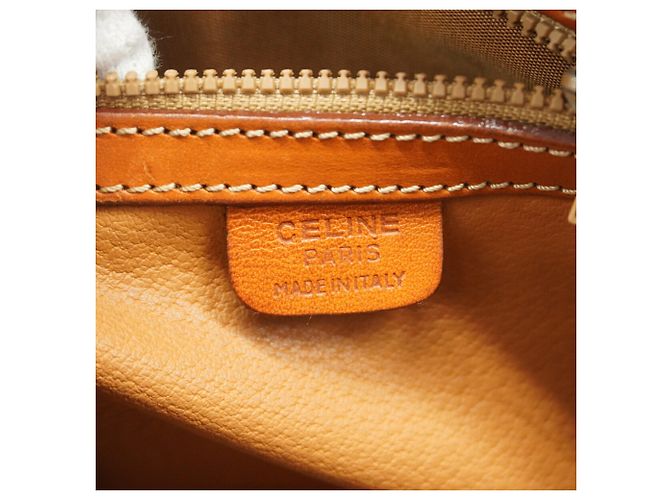 Céline Celine Macadam Brown 2-Way Handtasche Braun - Ansicht 5