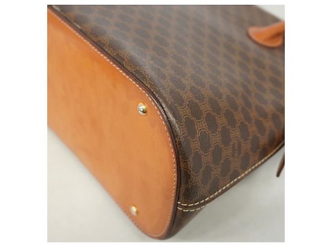 Céline Celine Macadam Brown 2-Way Handtasche Braun - Ansicht 6