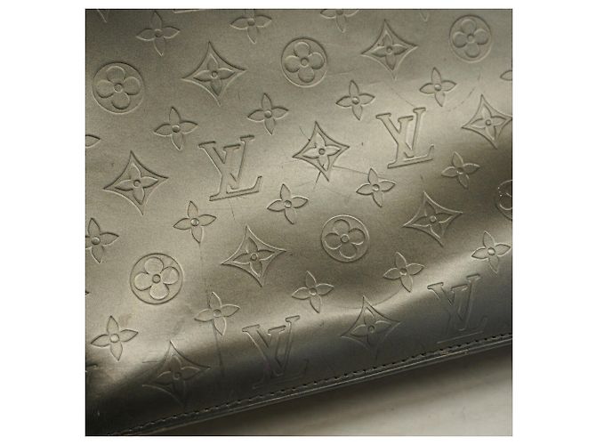 Borsa Tote Louis Vuitton Monogram Mat Wilwood Nero - vista 10