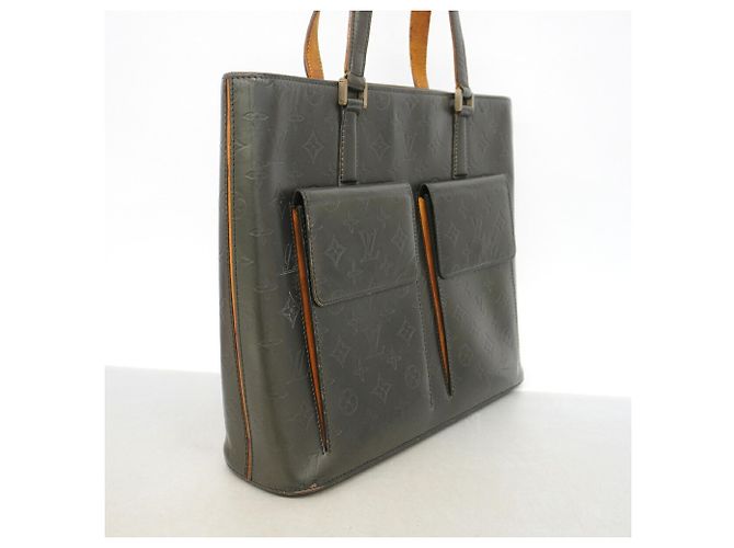 Borsa Tote Louis Vuitton Monogram Mat Wilwood Nero - vista 2