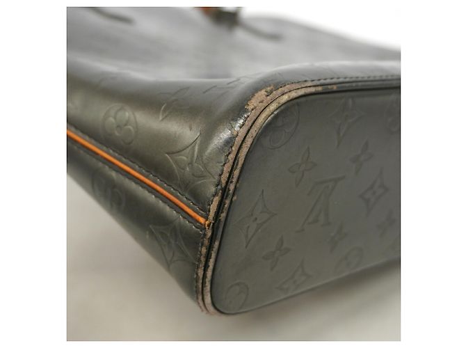 Borsa Tote Louis Vuitton Monogram Mat Wilwood Nero - vista 7