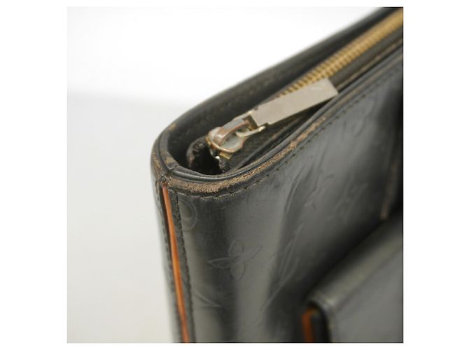 Borsa Tote Louis Vuitton Monogram Mat Wilwood Nero - vista 8