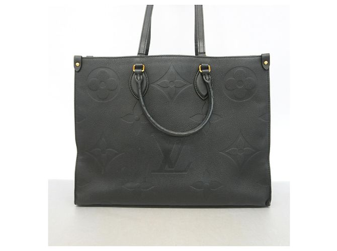 Bolso Tote Louis Vuitton Monogram Empreinte OnTheGo GM Negro - vista 13