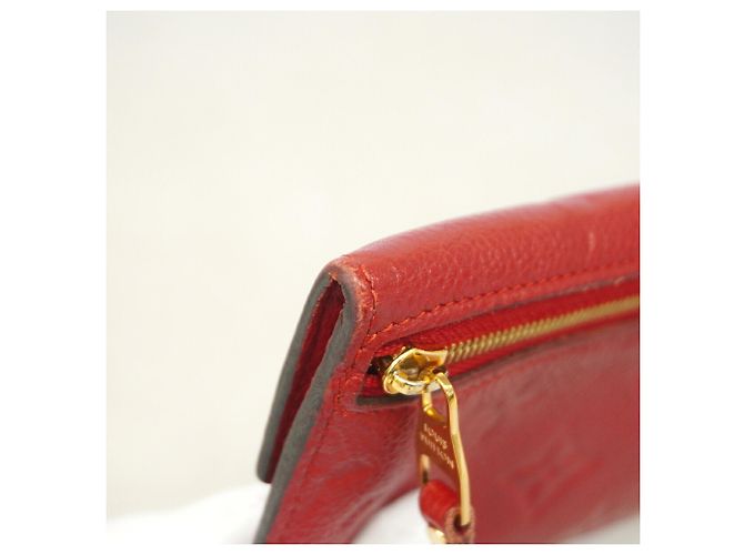Louis Vuitton Monogram Empreinte Pochette Clé M60634 Coin Case Fucsia - vista 7