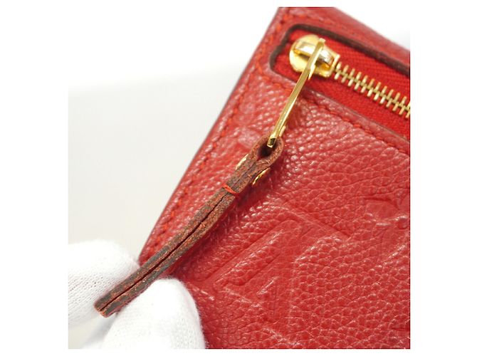 Louis Vuitton Monogram Empreinte Pochette Clé M60634 Coin Case Fucsia - vista 8