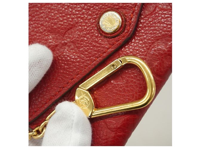 Louis Vuitton Monogram Empreinte Pochette Clé M60634 Coin Case Fucsia - vista 9
