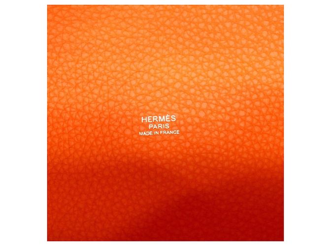 Hermès Bolso Hermes Picotin Lock MM Naranja - vista 5