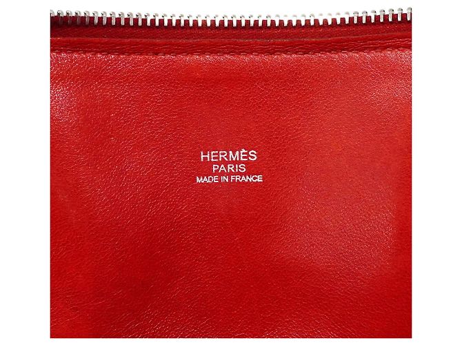 Hermès Bolsa Hermes Bolide 31 Vermelho - vista 5
