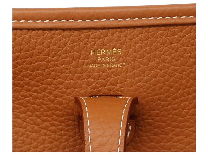 Hermès Borsa a tracolla Hermes Evelyne 23 D'oro - vista 5