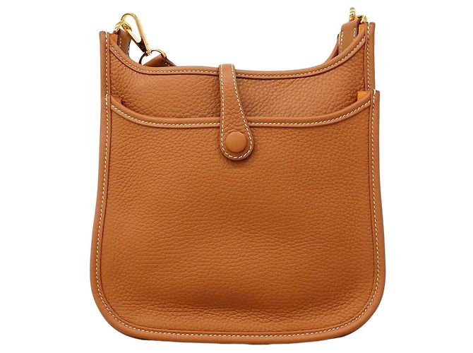 Hermès Borsa a tracolla Hermes Evelyne 23 D'oro - vista 6