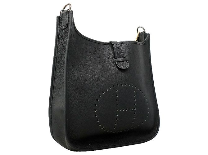 Hermès Hermes Evelyne 1GM Schultertasche Schwarz - Ansicht 2