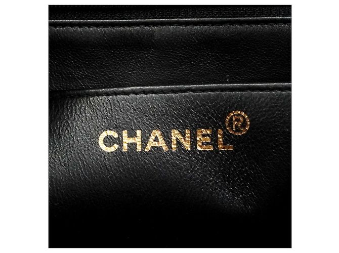 Bolso Tote Chanel de piel de becerro granulada negra Negro - vista 5