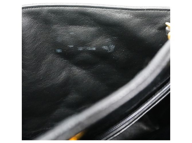 Bolso Tote Chanel de piel de becerro granulada negra Negro - vista 8