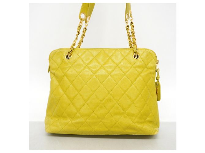 Chanel Matelassé Chain Tote Bag Hellgrün - Ansicht 12