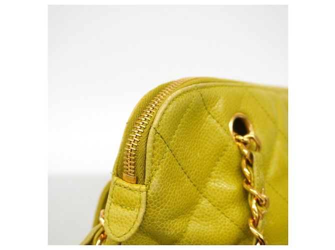Chanel Matelassé Chain Tote Bag Hellgrün - Ansicht 7