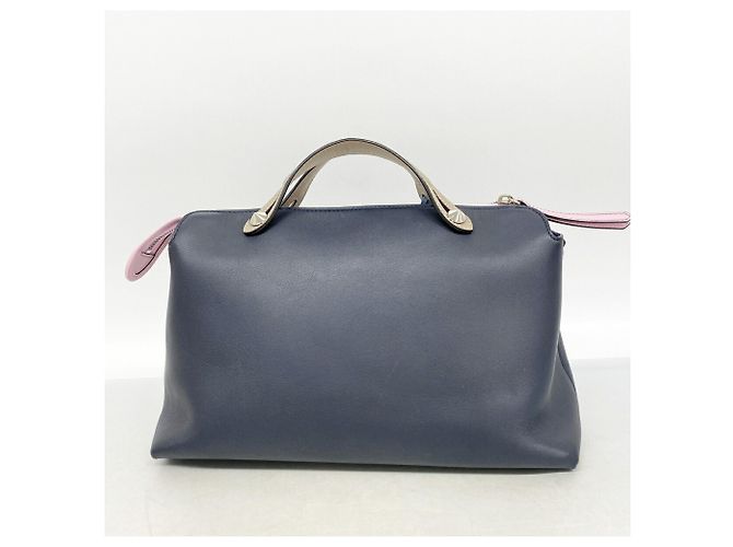 Fendi By The Way Lederhandtasche Marineblau - Ansicht 11