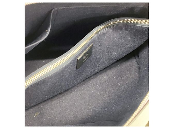 Fendi By The Way Lederhandtasche Marineblau - Ansicht 4