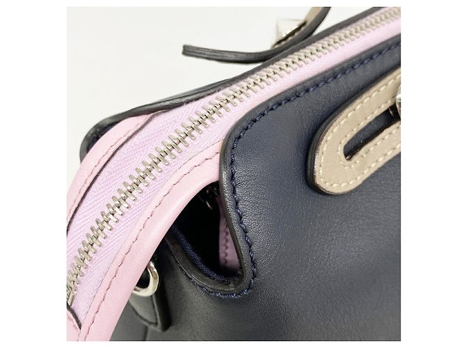 Fendi By The Way Lederhandtasche Marineblau - Ansicht 7