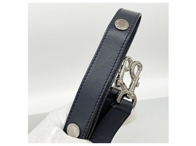 Fendi By The Way Lederhandtasche Marineblau - Ansicht 8