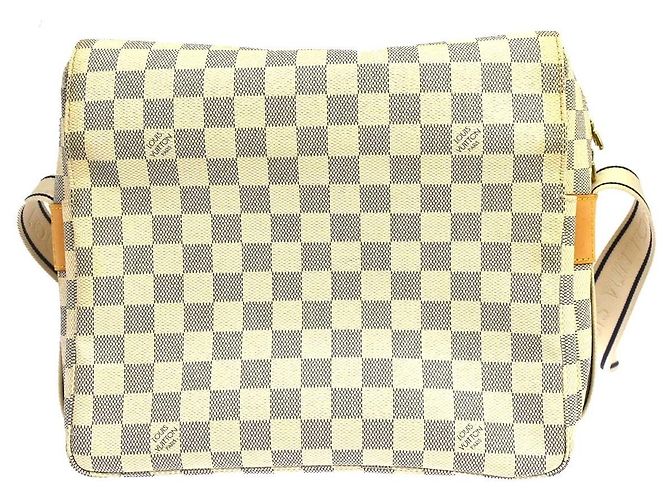 Louis Vuitton Naviglio Damier Ebene Branco - vista 2