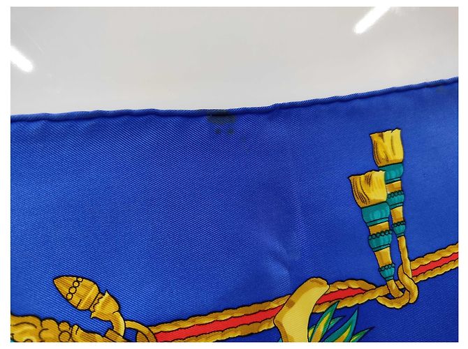 Hermès Hermes Carré 90 Silk multicolor 90 x 90 Blau - Ansicht 5