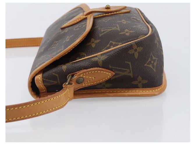 Louis Vuitton Sac Gibeciere Messenger Monogram Canvas PM Marrom - vista 4