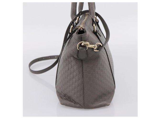 Gucci Margaux Microguccissima Leather Medium Marron - vue 3