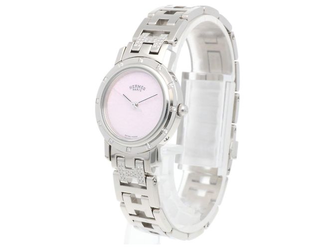 Hermès Hermes Clipper Nacre Armbanduhr - Ansicht 3