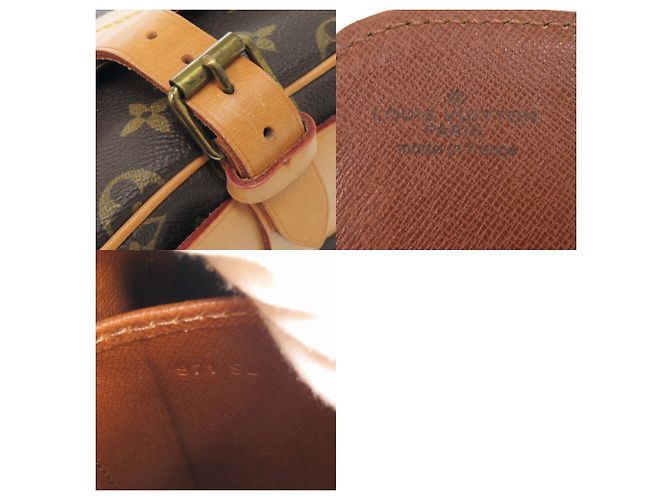 Borsa a tracolla Louis Vuitton Cartouchiere 22 Monogram Marrone Monogramma - vista 10
