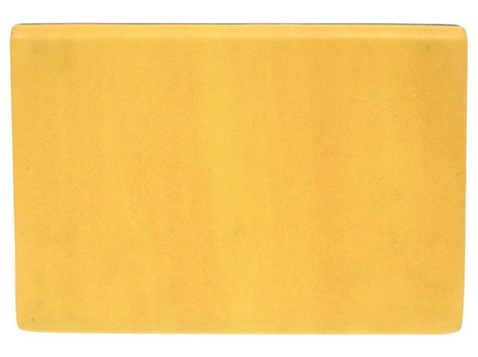 Borsa a tracolla Fendi in pelle gialla Giallo - vista 3