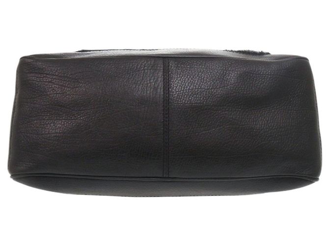 Céline Bolsa Celine Boogie em couro preto - vista 3