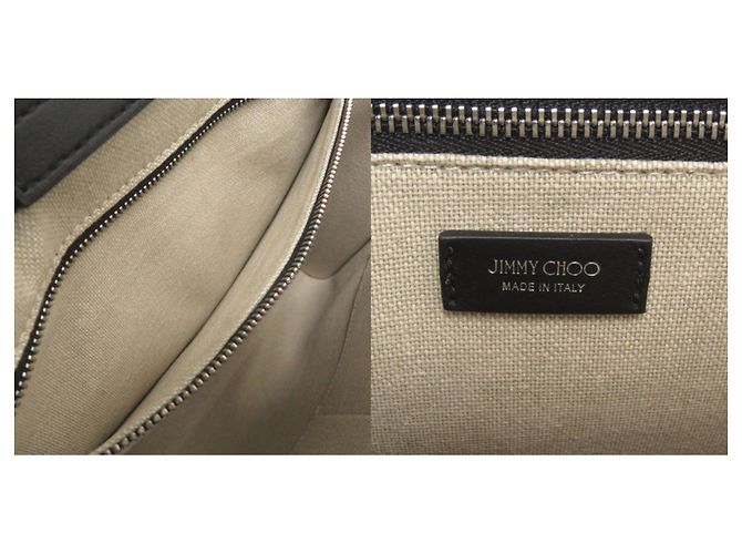 Borsa Jimmy Choo N S Tote M Tartan Check Blue da uomo Nero - vista 7