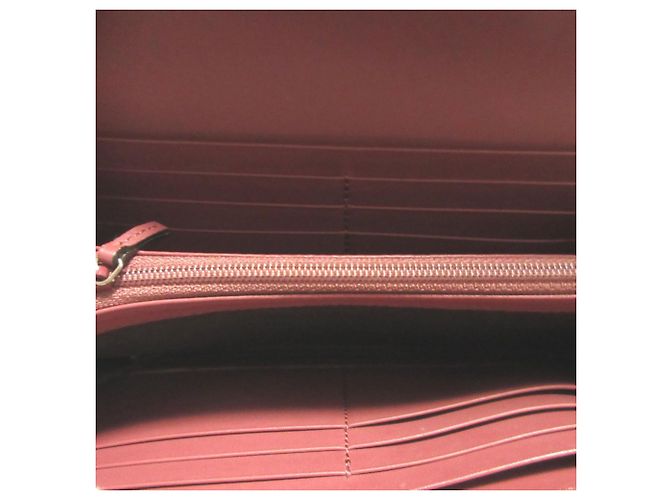 Portafoglio lungo bi-fold Gucci GG Blooms Rosso Beige - vista 5