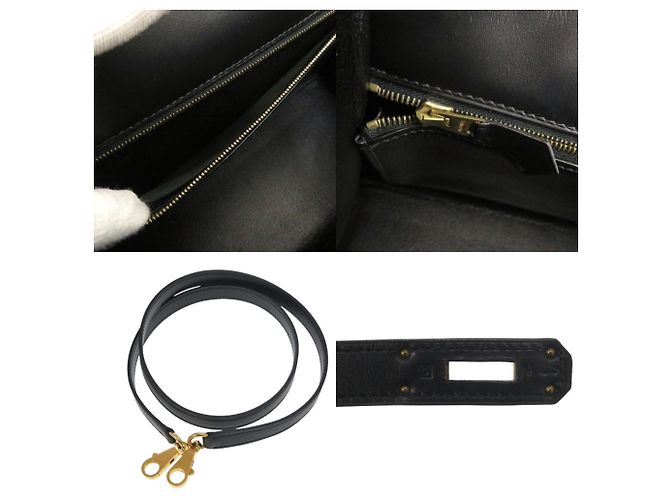Hermès Borsa Hermes Kelly 28 Nero - vista 10