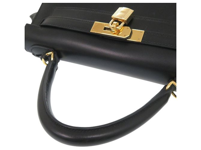 Hermès Borsa Hermes Kelly 28 Nero - vista 6