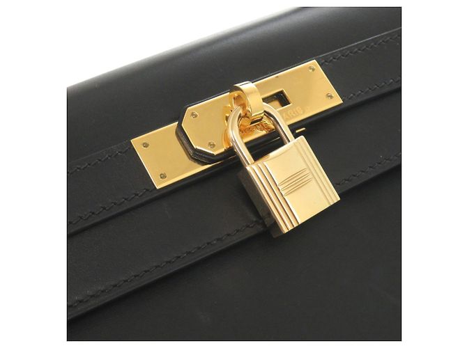 Hermès Borsa Hermes Kelly 28 Nero - vista 7