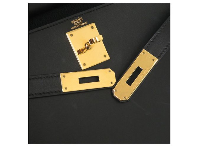 Hermès Borsa Hermes Kelly 28 Nero - vista 9