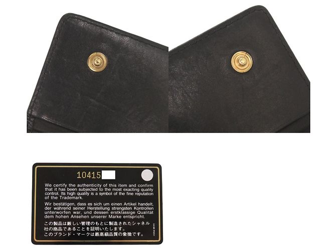 Portachiavi Chanel Coco Mark Nero - vista 10