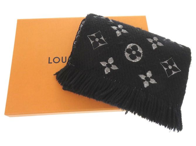 Louis Vuitton Echarpe Logomania Shine Scarf Negro - vista 2