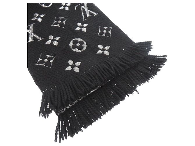 Louis Vuitton Echarpe Logomania Shine Scarf Negro - vista 6