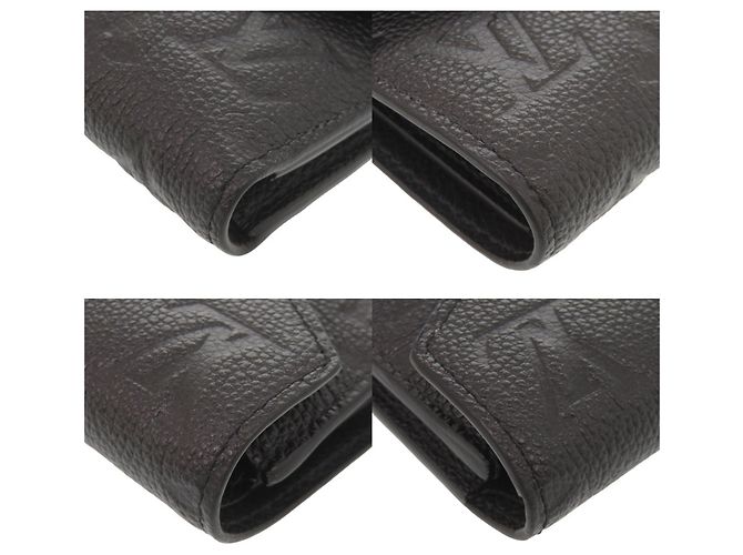 Louis Vuitton Portefeuille Victorine Tri-fold Wallet Negro - vista 4