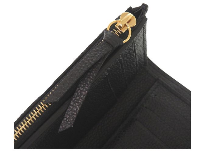 Louis Vuitton Portefeuille Victorine Tri-fold Wallet Negro - vista 9