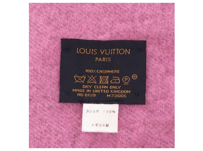 Louis Vuitton Echarpe Reykjavik Cashmere Shawl Braun Pink - Ansicht 4