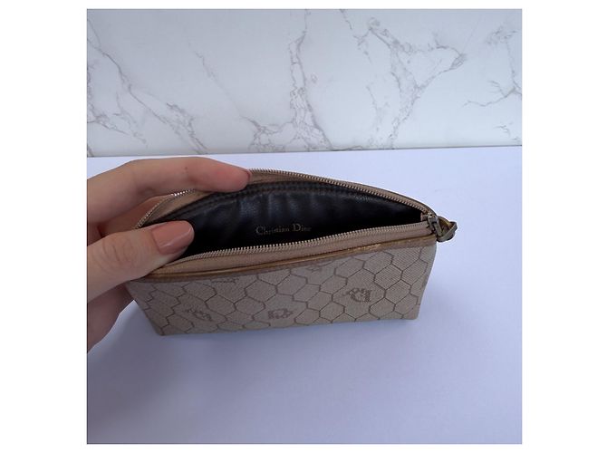Christian Dior Monogramm-Etui Braun - Ansicht 11